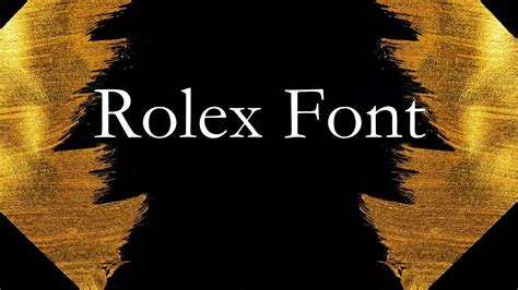 rolex website font|Altro.